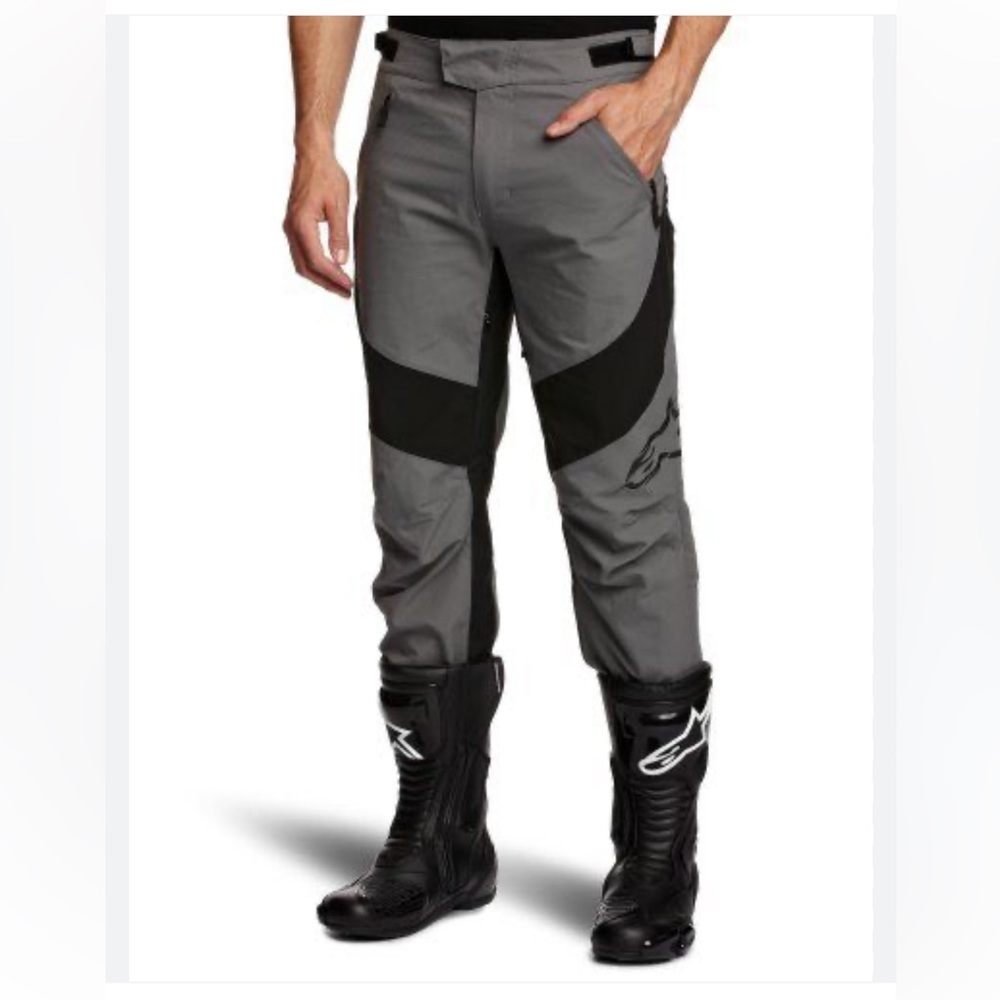 Alpinestars Pants Mens Size  38 Motocross BMX Off Road Gray Tiny Flaw*38x31